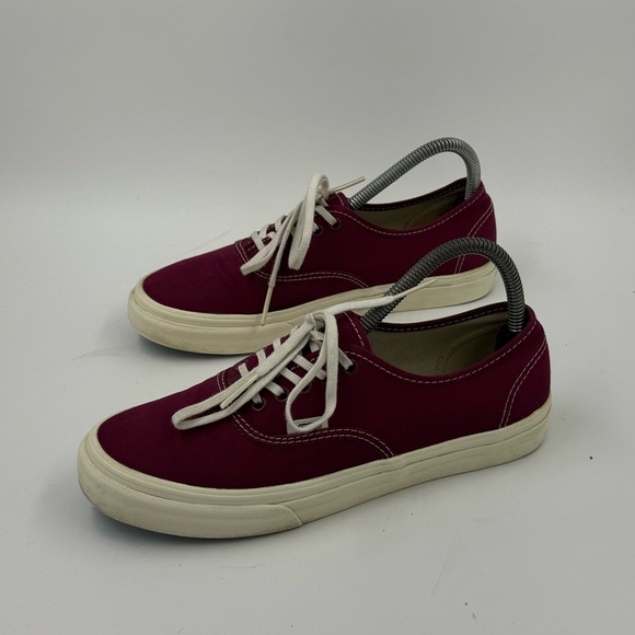 Vans burgundy authentic women’s size 8 - Picture 1 of 6